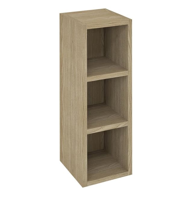 ESPACE otwarta szafka z półkami 20x60x22cm Wiąz Bardini