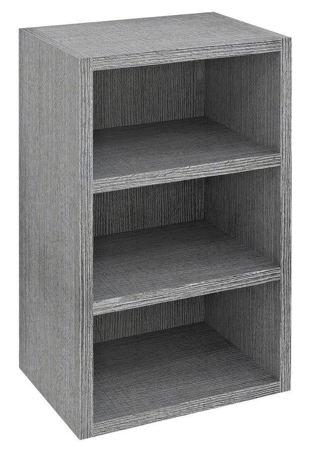 LATUS VI regał półkowy 30x50x22cm dąb srebrny