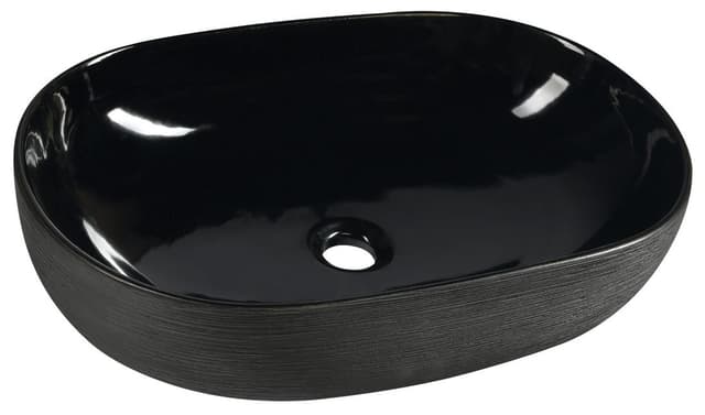 PRIORI umywalka ceramiczna nablatowa 58x40 cm