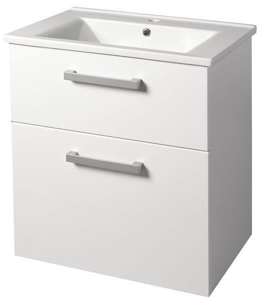 VEGA szafka umywalkowa 82x67,6cm, 2-szuflady, biała
