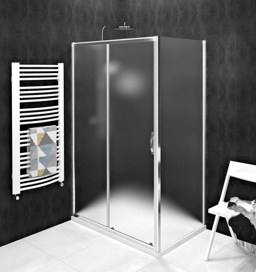 SIGMA SIMPLY kabina prysznicowa 1100x800mm, Coated Glass