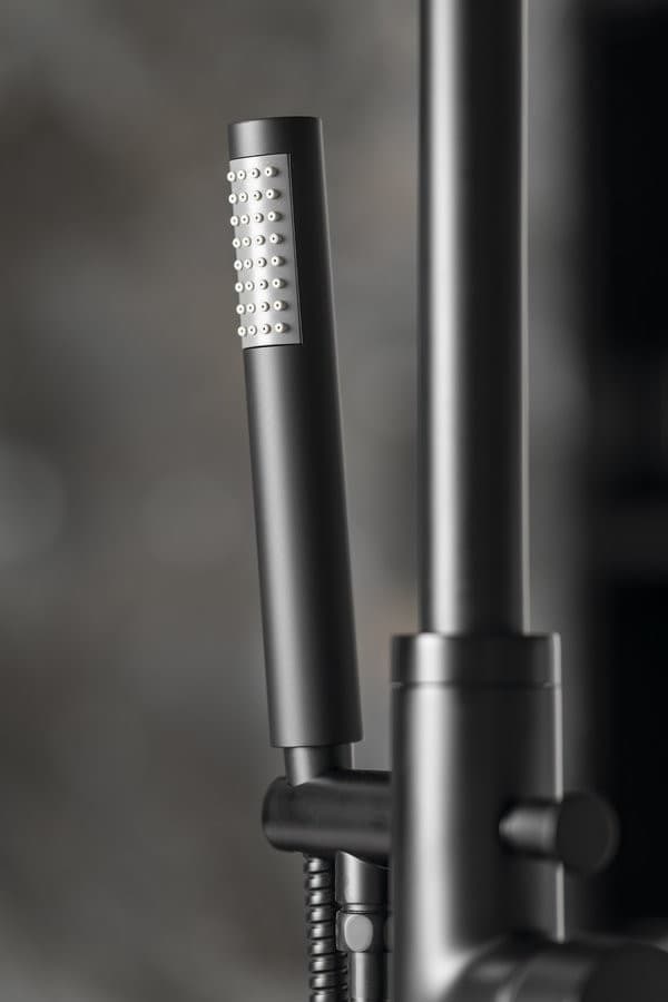 CETO bateria wannowa wolnostojąca czarny mat 1175mm