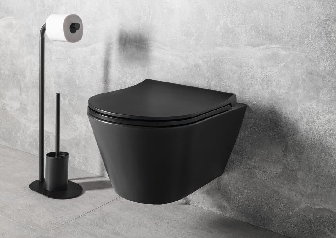 AVVA WC wiszące Rimless 35,5x53cm matowe
