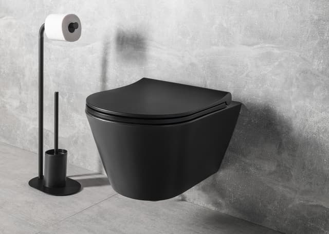 AVVA WC wiszące Rimless 35,5x53cm matowe