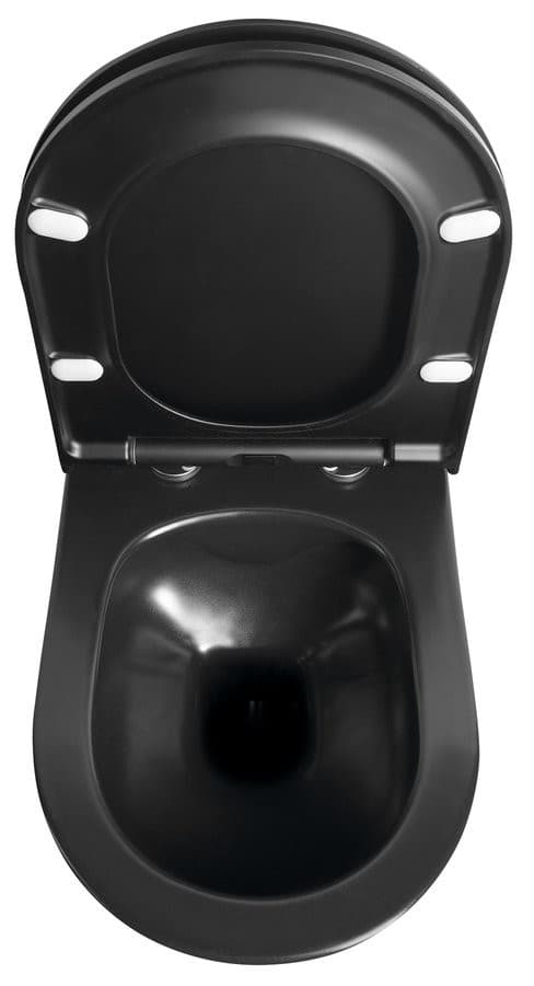 AVVA WC wiszące Rimless 35,5x53cm matowe