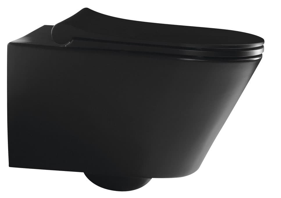 AVVA WC wiszące Rimless 35,5x53cm matowe