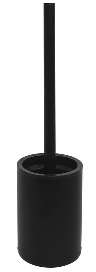 X-ROUND BLACK szczotka WC stojąca - akcesoria łazienkowe