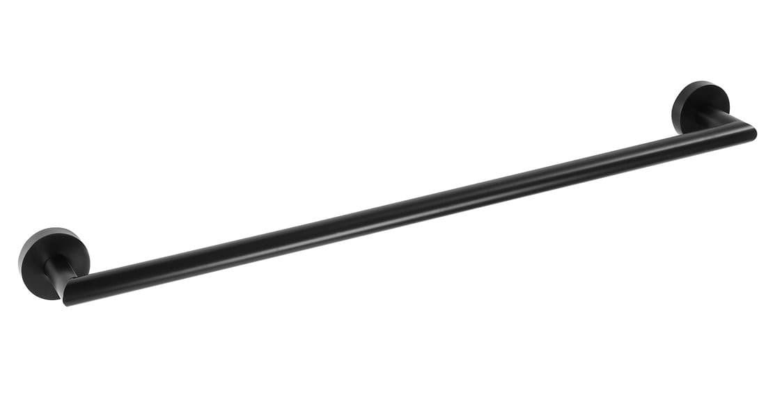 X-ROUND BLACK wieszak na ręcznik okrągły 300x65mm