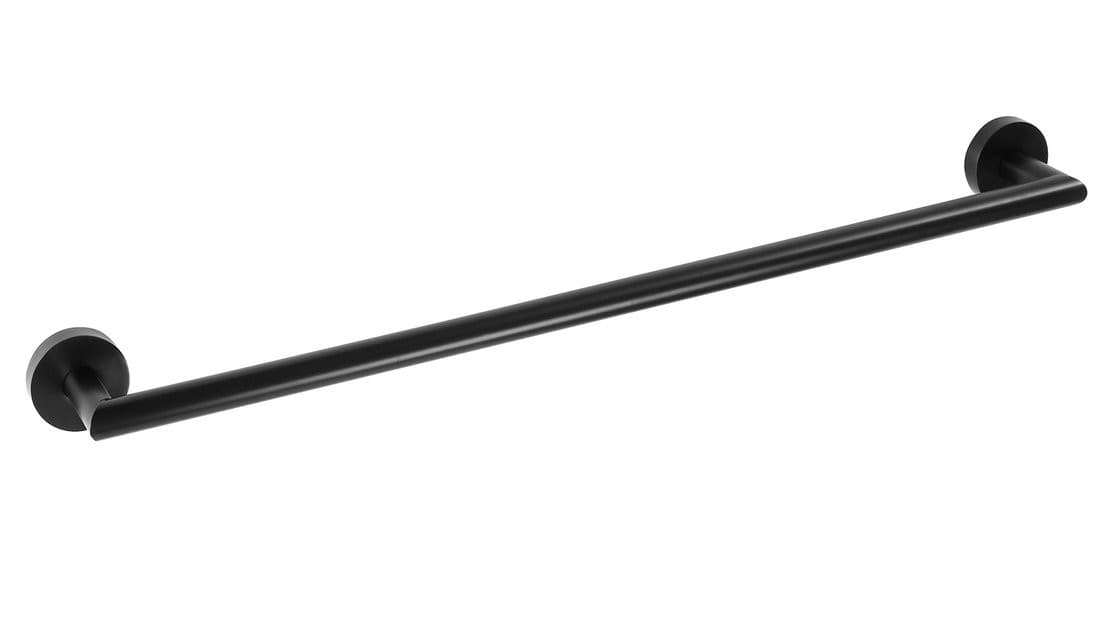 X-ROUND BLACK wieszak na ręcznik okrągły 450x65mm