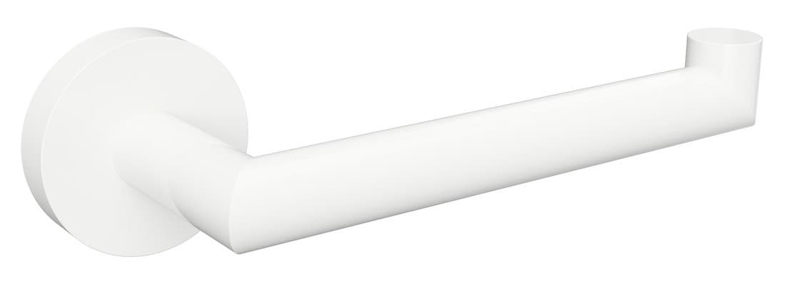 X-ROUND WHITE wieszak na papier toaletowy, matowy