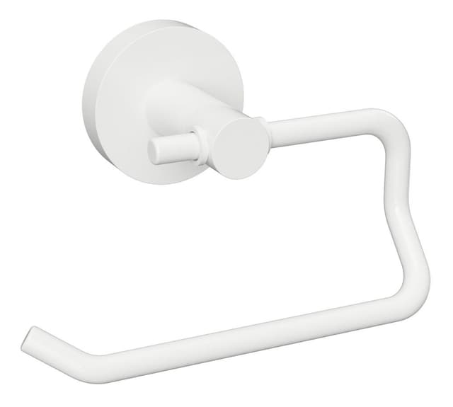 X-ROUND WHITE wieszak na papier toaletowy, biały