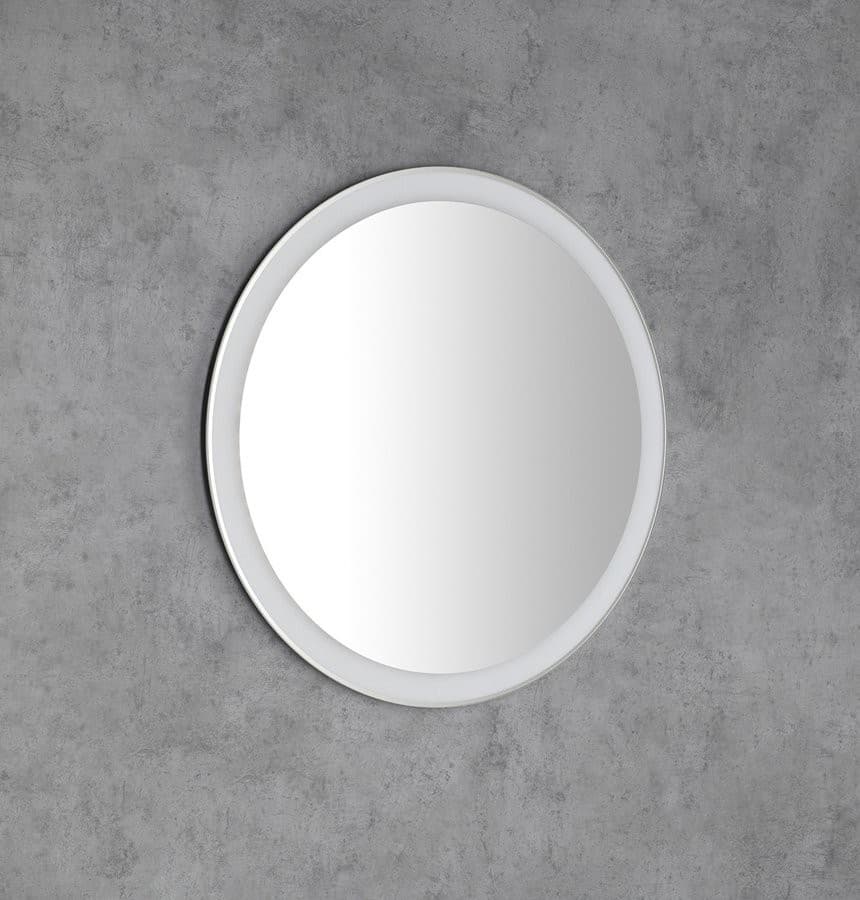 NOA lustro LED okrągłe 60cm z neutralnym oświetleniem