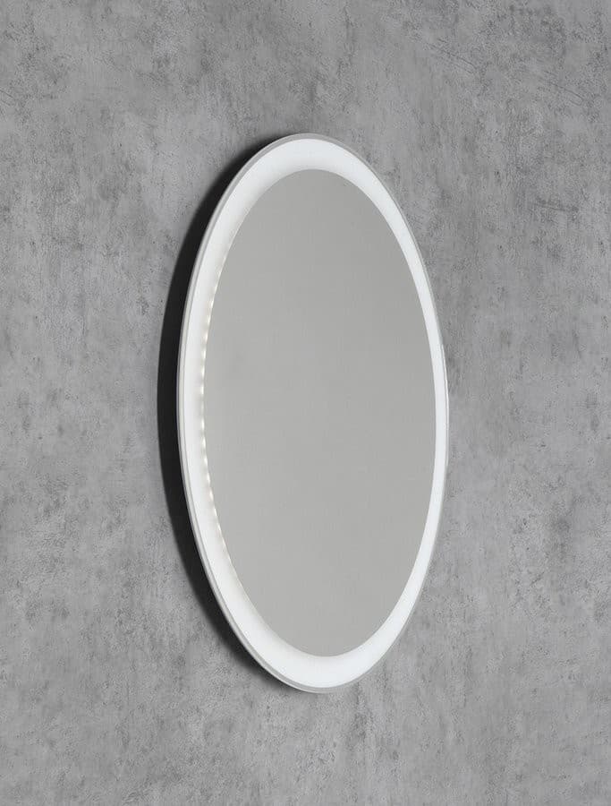 NOA lustro LED okrągłe 60cm z neutralnym oświetleniem