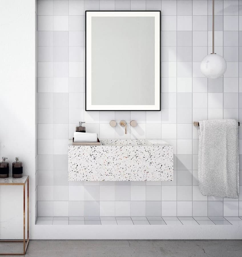 GANO lustro LED 60x80 cm z neutralnym oświetleniem