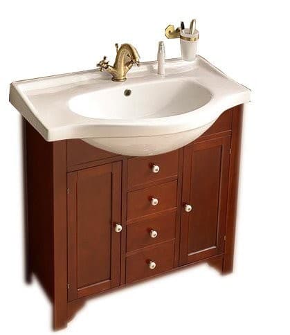 GALANTA ORCHIDEA szafka umywalkowa 80x92x33cm z litego drewna
