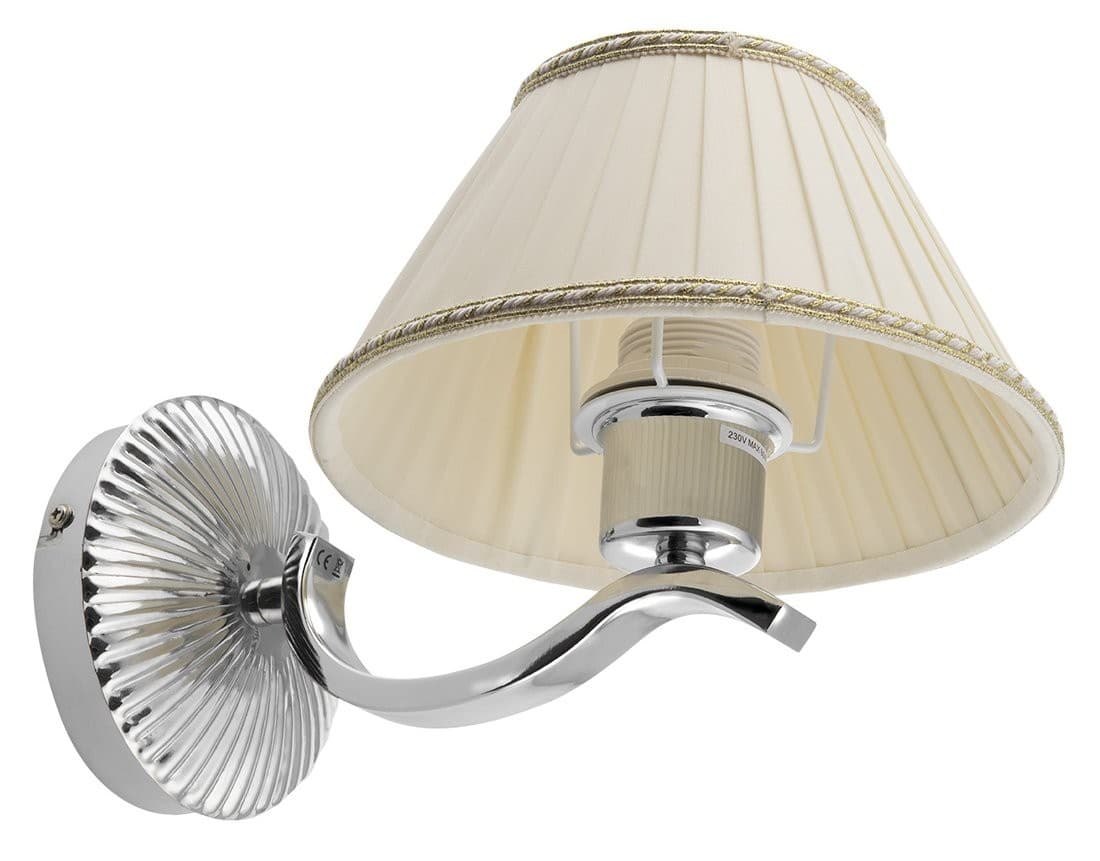 ISOTTA oświetlenie materiałowe E27 60W 230V 2 szt. chrom