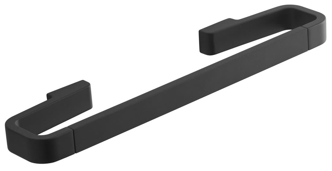 SAMOA wieszak na ręczniki czarny mat 300x65mm