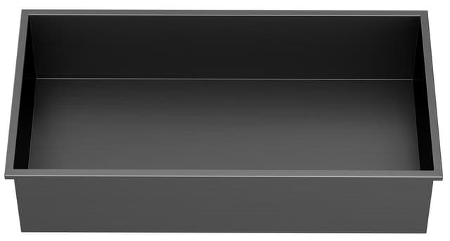 INSERTA półka wpuszczana 510x270 mm stal nierdzewna antracyt