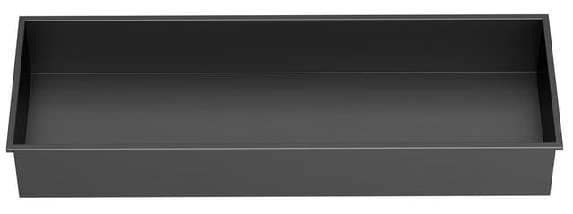 INSERTA wpuszczana półka stal nierdzewna 810x270 mm antracyt