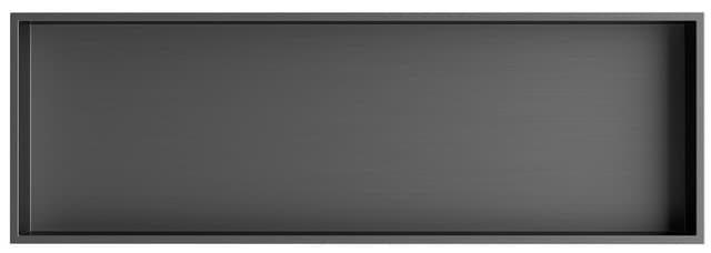 INSERTA wpuszczana półka stal nierdzewna 810x270 mm antracyt