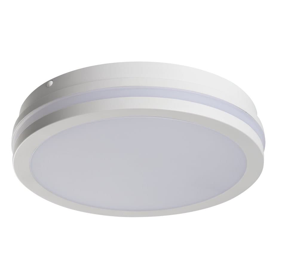 BENO Lampa sufitowa LED 24W, średnica 260mm, biała