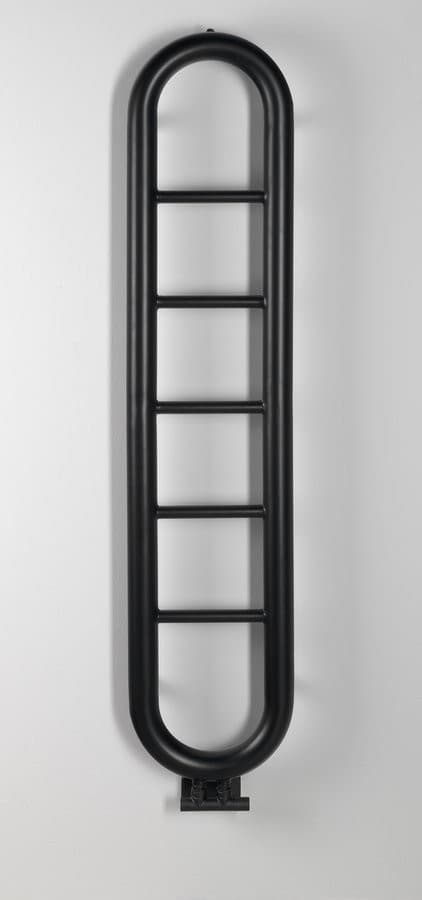 HORIZON czarny mat grzejnik łazienkowy 330x1500 mm
