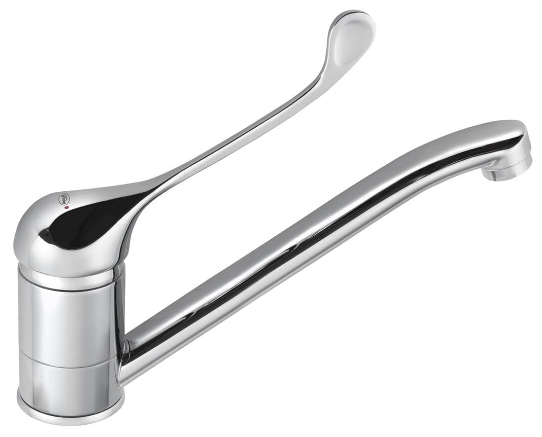 HOFFER bateria kuchenna z dźwignią medyczną 221mm, chrom