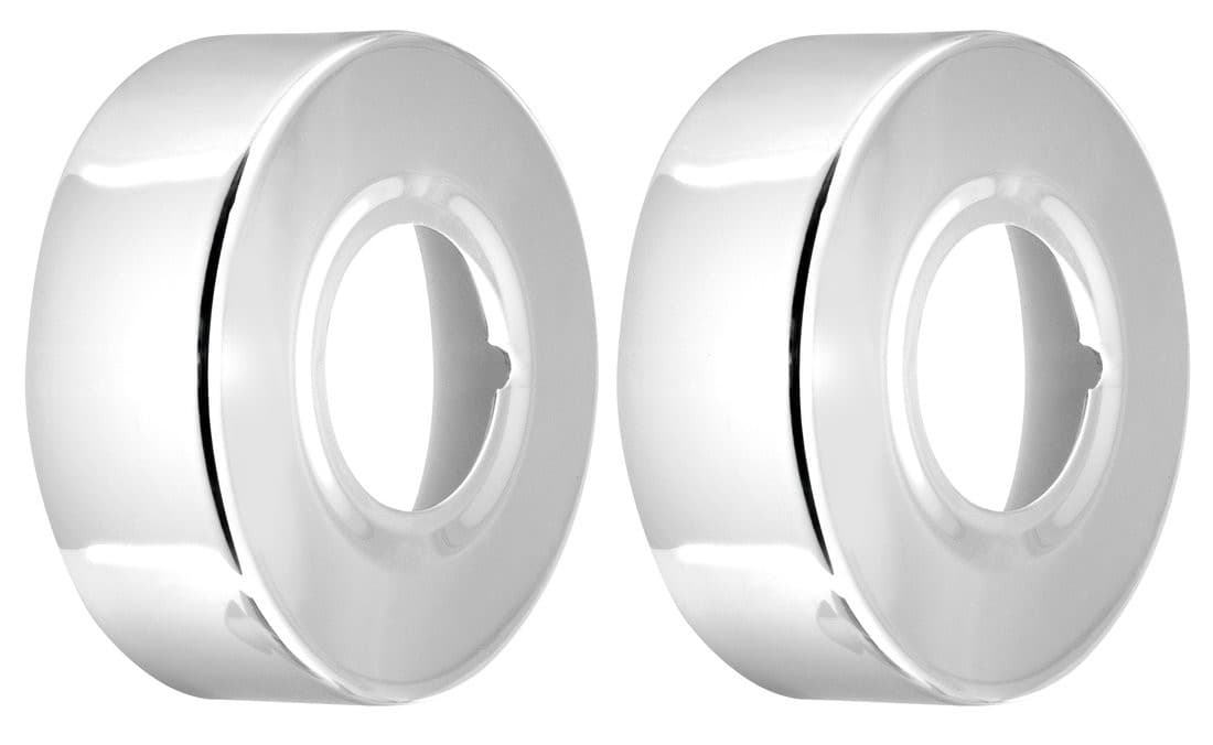 Rozeta chromowana 60 mm, wysokość 20 mm