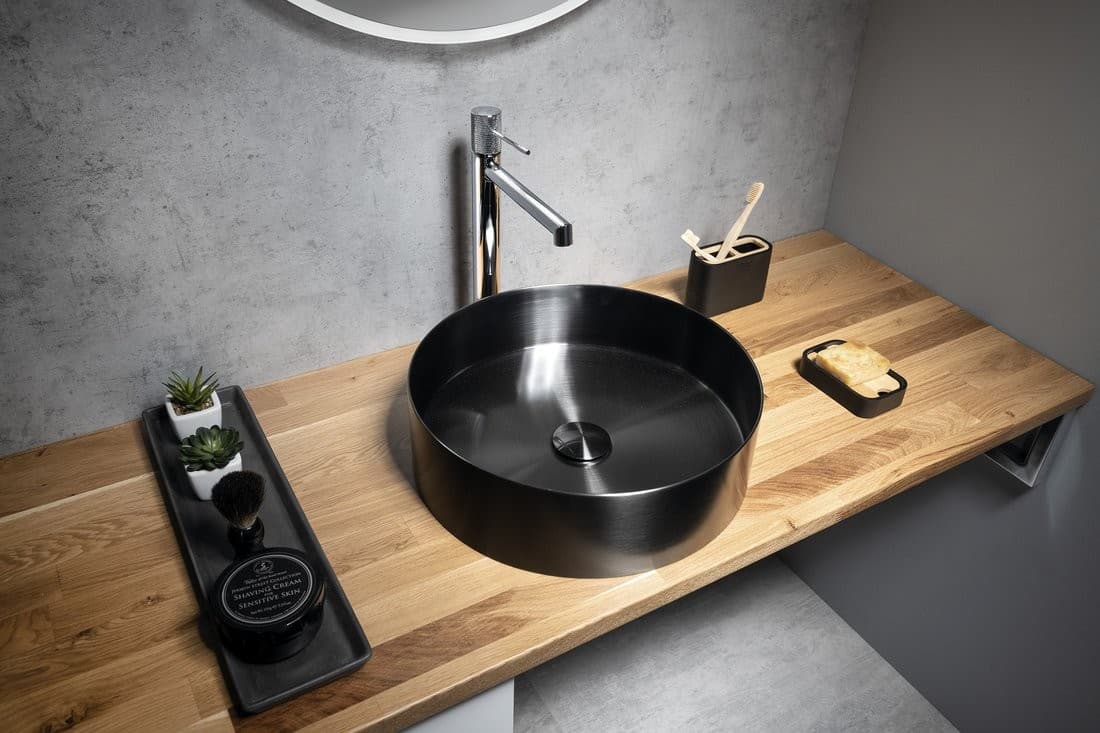 Blat WOODY 1700x28x500mm z litego dębu naturalnego
