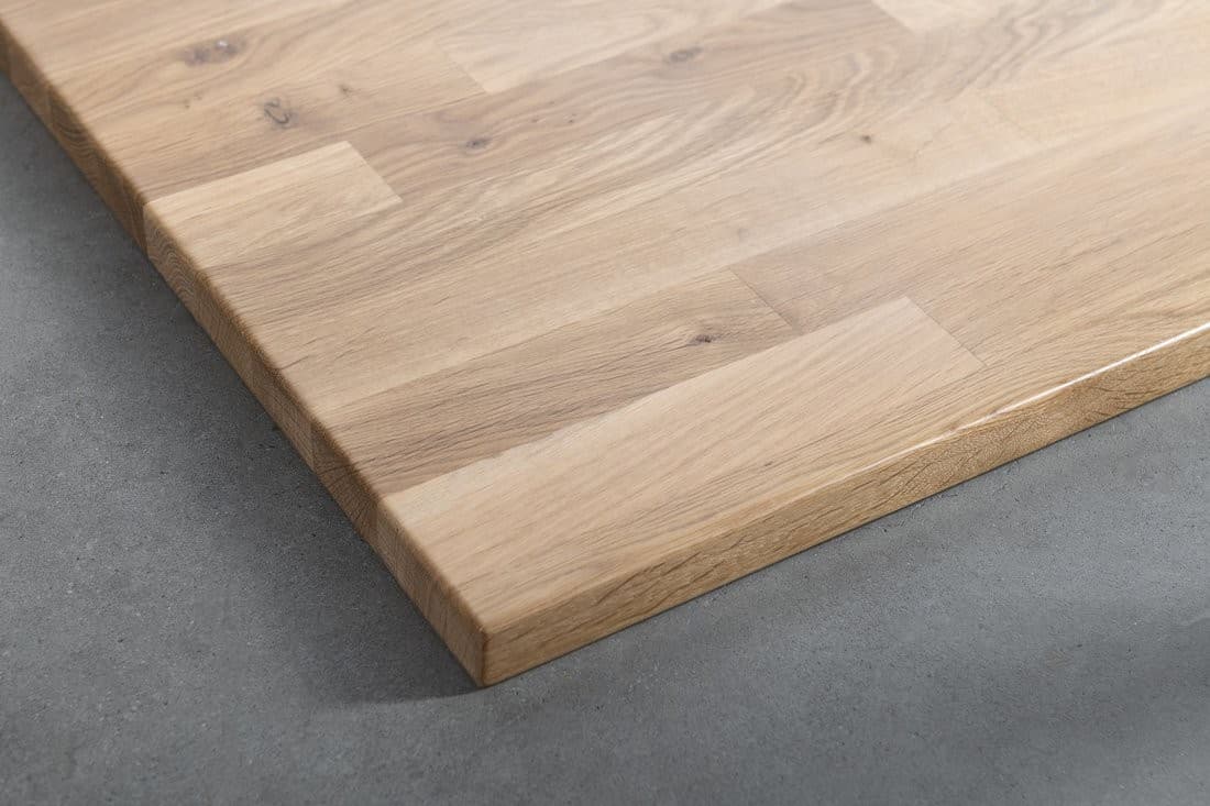 Blat WOODY 1700x28x500mm z litego dębu naturalnego