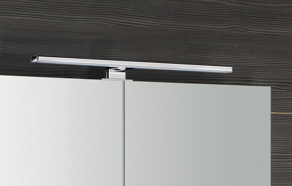 RIWA szafka z LED i lustrem 81x70cm, dąb alabama