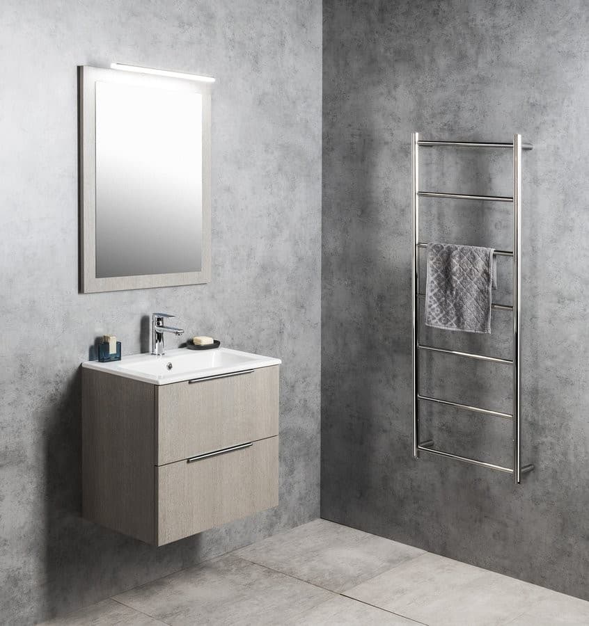 CIRASA szafka pod umywalkę 59,2x64x46cm dąb srebrny