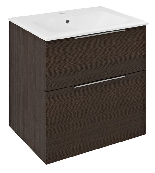 CIRASA szafka pod umywalkę 59,2x64x46 cm, sosna rustykalna