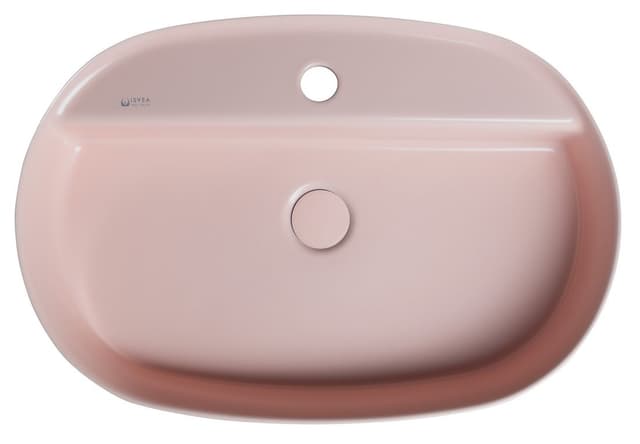 INFINITY OVAL umywalka ceramiczna nablatowa 60x40cm