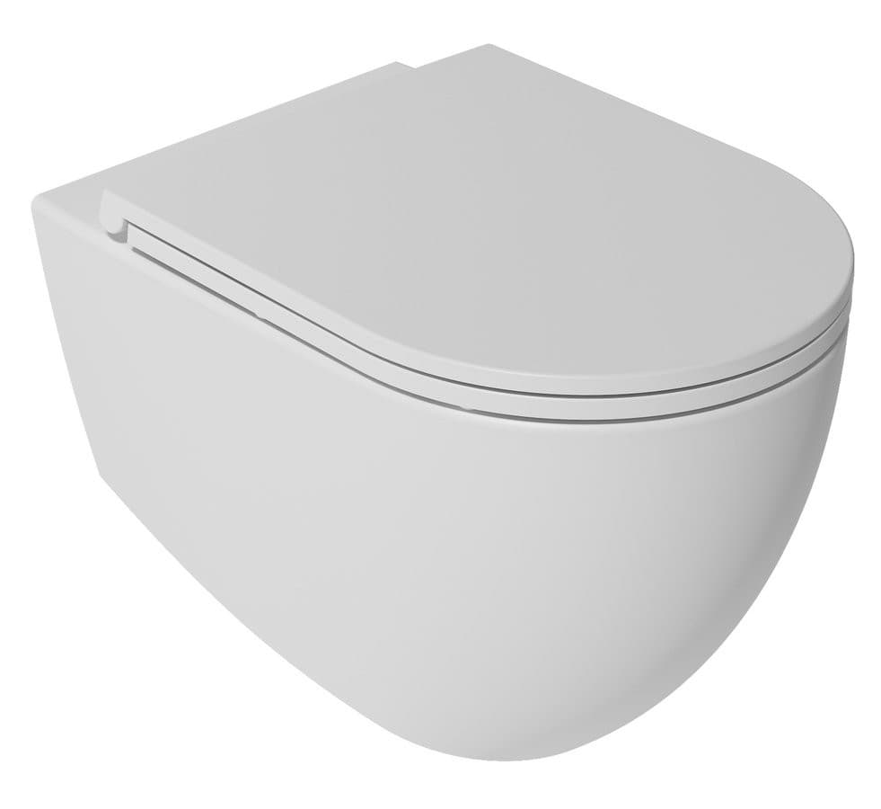 INFINITY Deska WC SLIM Easy Take Soft Close biały mat