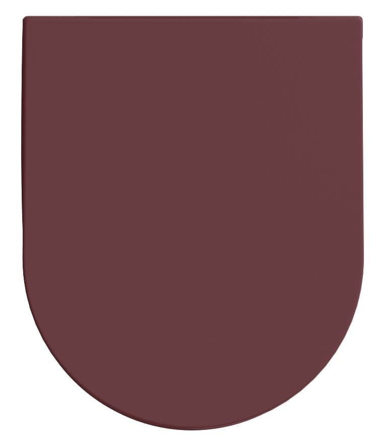 INFINITY Deska WC SLIM Soft Close, Easy Take, Maroon Red