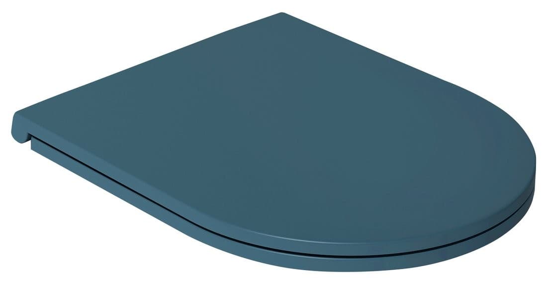 INFINITY SLIM Deska WC Soft Close, Easy Take, Petrol Mat
