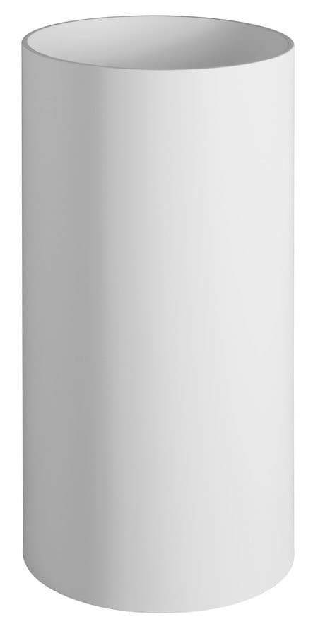 ALTONA umywalka wolnostojąca Ø 43,5x85 cm, kompozyt biały mat