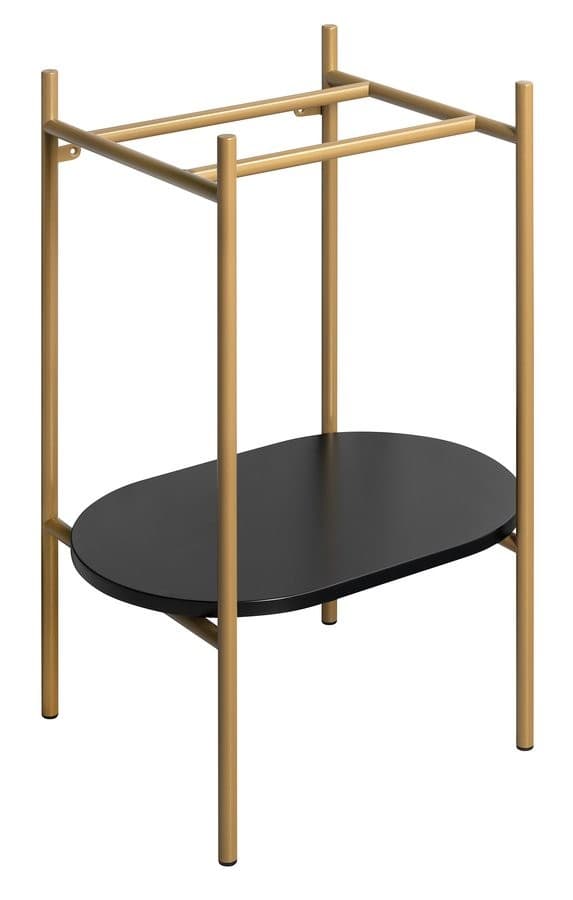 PUNO konsola pod umywalkę 550x795 mm, złoty mat