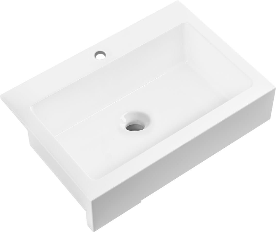 ARYA ceramiczny zlewozmywak 86x62 cm z otworem na baterię