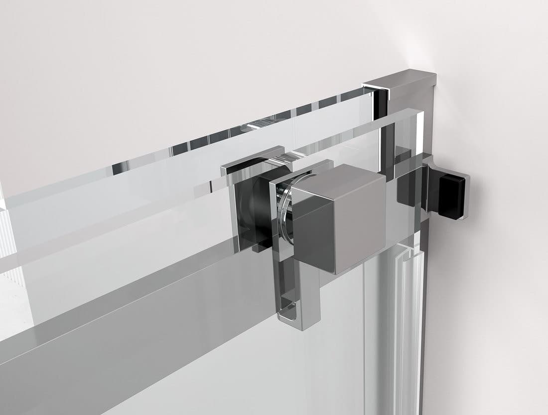THRON LINE SQUARE drzwi prysznicowe 1200 mm z szkła czystego