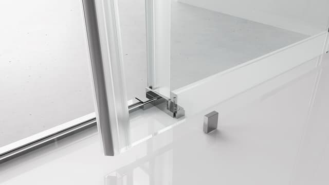 THRON LINE SQUARE drzwi prysznicowe 1200 mm z szkła czystego