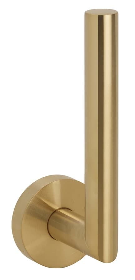 X-ROUND GOLD wieszak na papier toaletowy, matowy