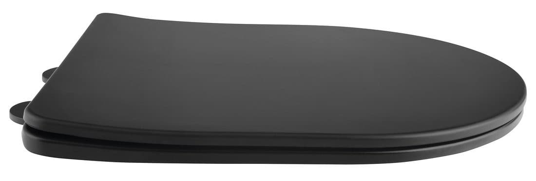 PACO deska WC SLIM Soft Close, czarny mat