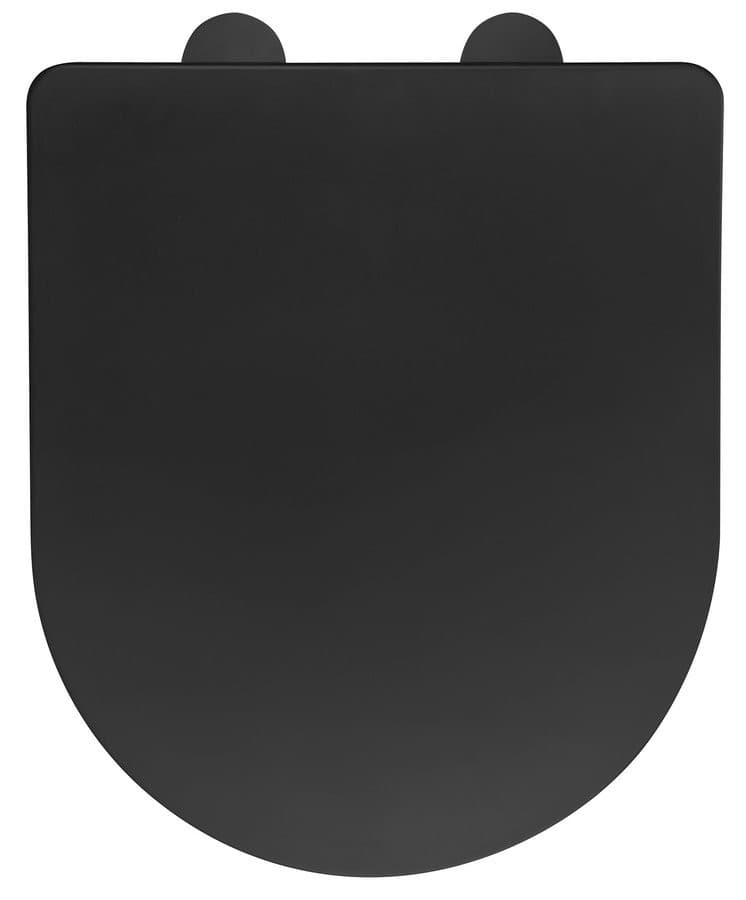 PACO deska WC SLIM Soft Close, czarny mat