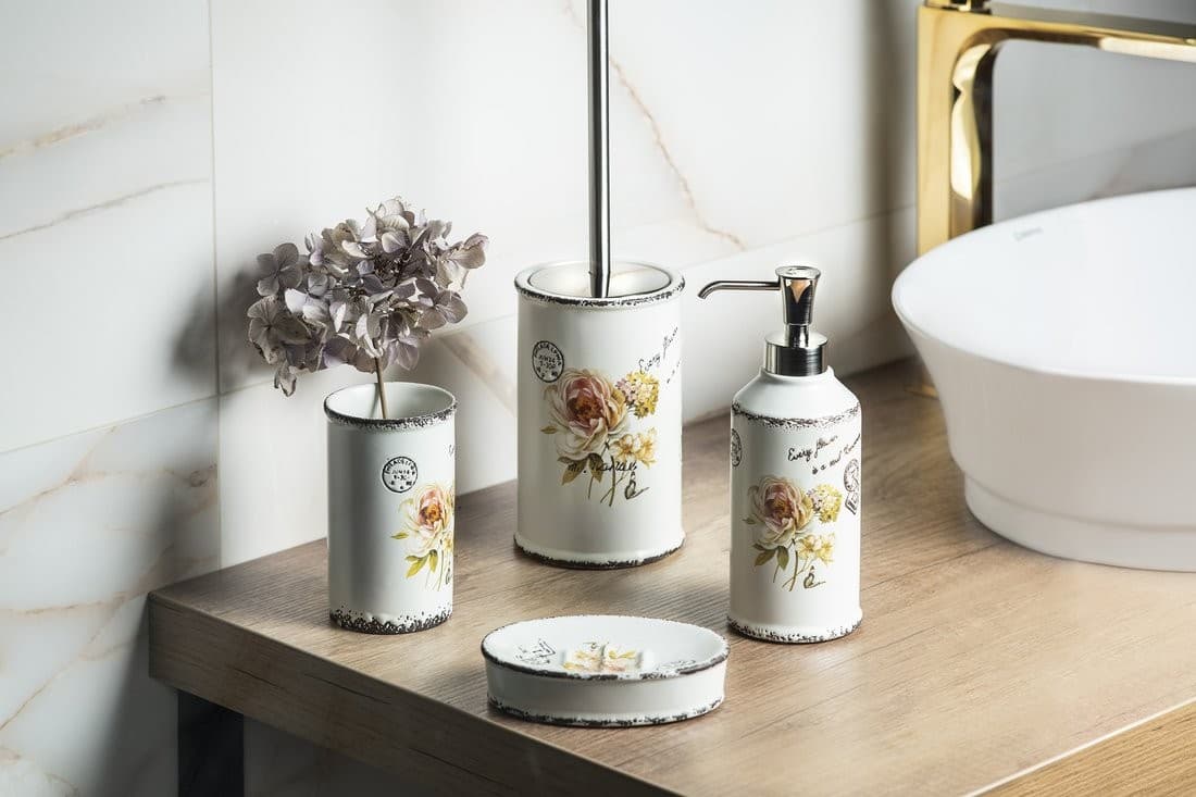 CLOTHILDE dozownik mydła ceramiczny retro