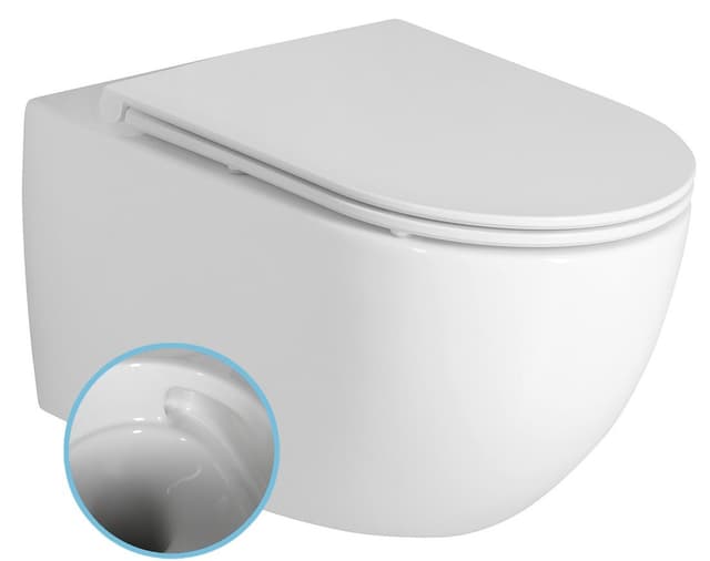 FULDA wiszące WC Vortex Rimless 36x52,5cm