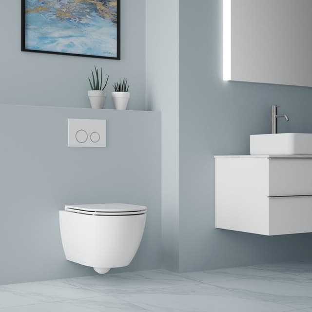 FULDA wiszące WC Vortex Rimless 36x52,5cm