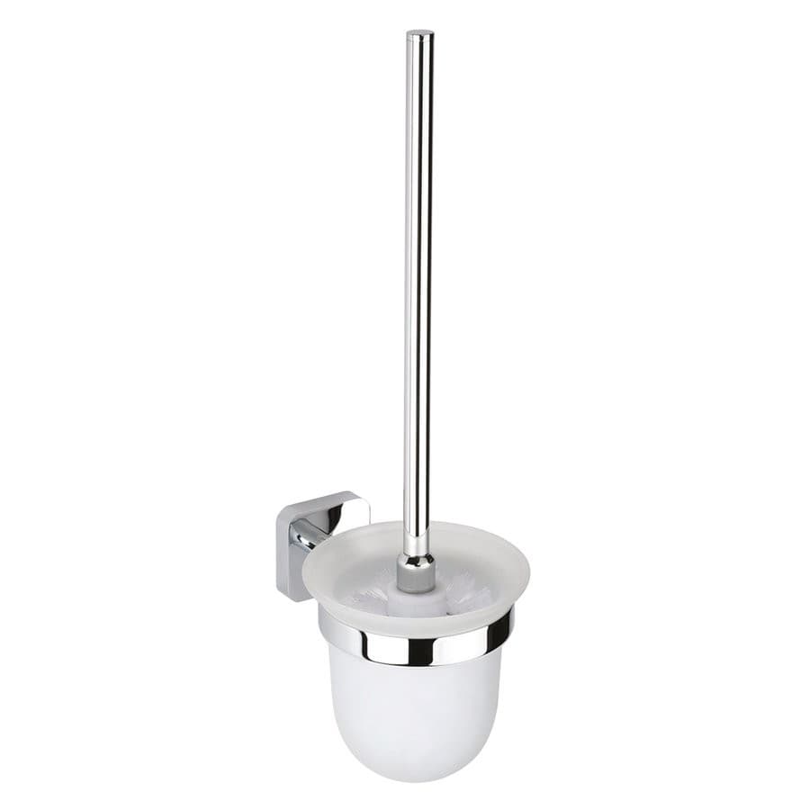 INSIA wisząca szczotka do WC, szkło mleczne, chrom (10280)