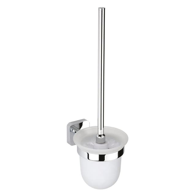 INSIA wisząca szczotka do WC, szkło mleczne, chrom (10280)